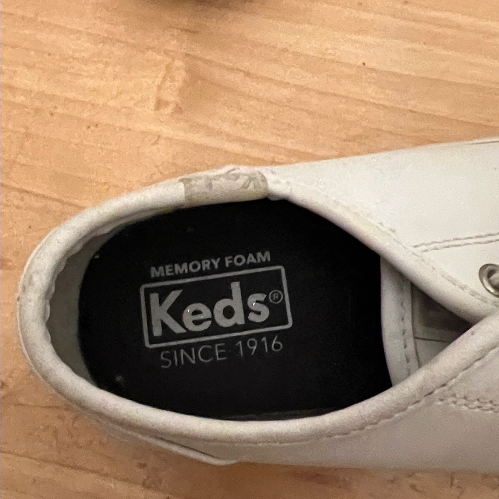 Keds Classic White Canvas Sneakers - Picture 2 of 6